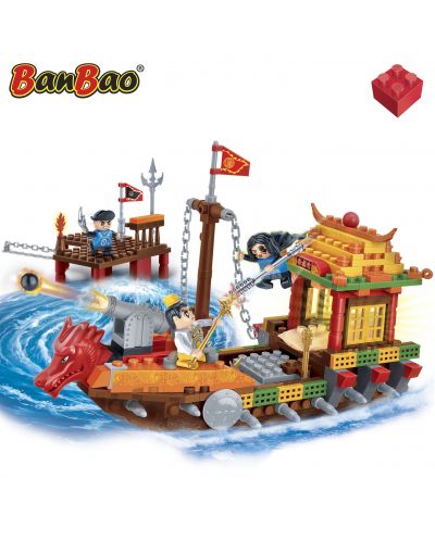 Конструктор BanBao - Династията Танг - Могъщия кораб - 2