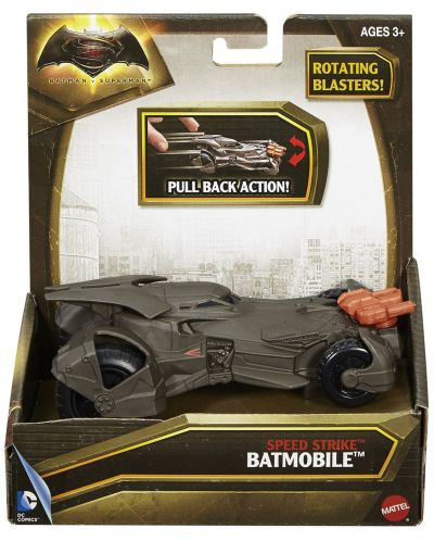 Количка Mattel - Batmobile, 14cm - 2