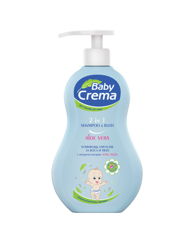Измиващ гел Baby Crema Алое - 400 ml