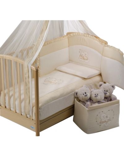 Спален комплект Baby Italia - Incanto, екрю, 4 части