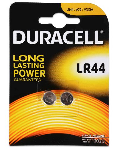Батерия Duracell Special - LR 44, 2 броя - 1