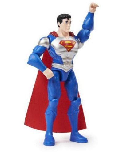 Базова фигура с изненади Spin Master DC - Супермен със сребърен костюм - 2