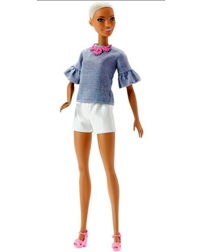 Кукла Mattel Barbie Fashionista - Chic in Chambray, #82 - 3