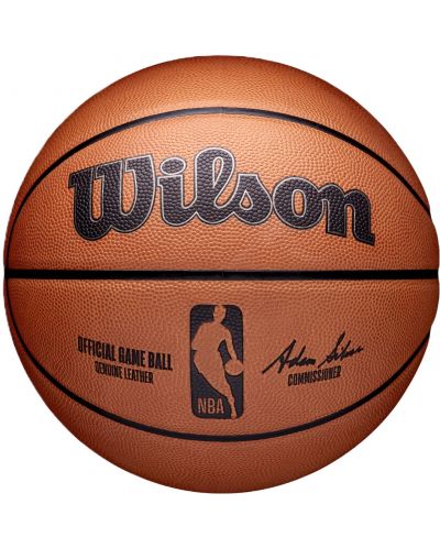 Баскетболна топка Wilson - NBA Official Game, размер 7 - 1