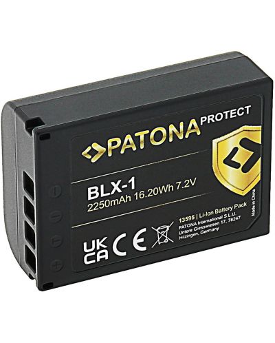 Батерия Patona - Protect, заместител на Olympus BLX-1 OM-1, черна - 2