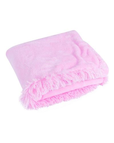 Бебешко одеяло Baby Matex - Timo, 75 x 100 cm, розово - 1