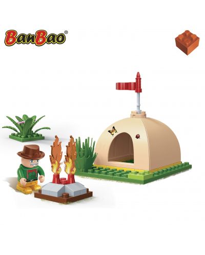 Конструктор BanBao Safari - Сафари палатков лагер - 2