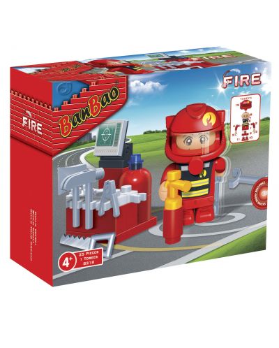 Конструктор BanBao - Пожарникар - 1