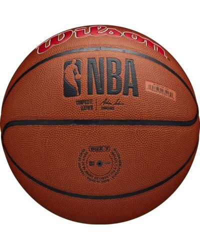 Баскетболна топка Wilson - NBA Team Alliance Chicago Bulls, размер 7 - 6
