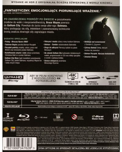 Батман в началото (4K UHD+Blu-Ray) - 2