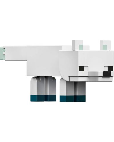 Базова фигура Minecraft - Arctic fox, 8 cm - 3