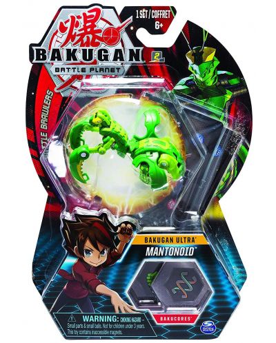 Игрален комплект Bakugan Battle Planet - Ултра топче, асортимент - 6