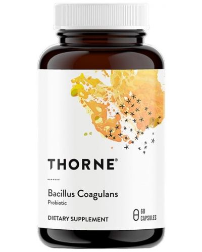 Bacillus Coagulans, 133 mg, 60 капсули, Thorne - 1