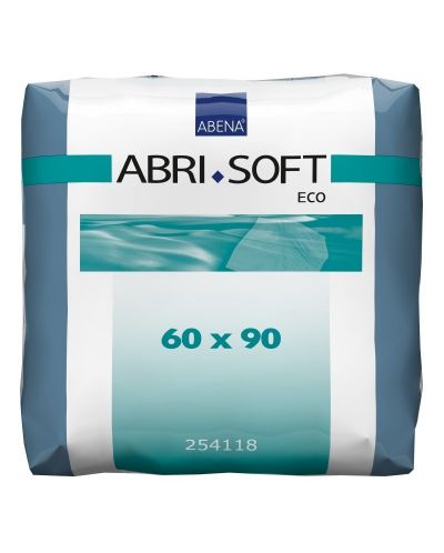 Еднократни еко подложки за преповиване / протектори за легло Abena - Abri-Soft Eco Blue 60x90 cm - 1