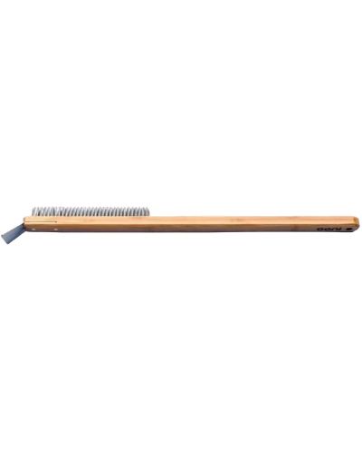 Бамбукова четка за почистване Ooni - UU-P06800, неръждаема стомана - 2