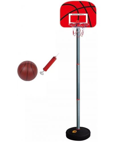 Баскетболен кош KY - със стойка и топка - 1