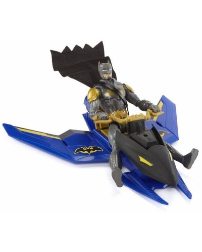 Фигурка Mattel - Batman с превозно средство - 2