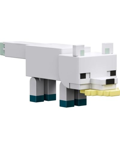 Базова фигура Minecraft - Arctic fox, 8 cm - 5