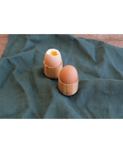 Бамбукови поставки за яйца Pebbly - 2 части - 2