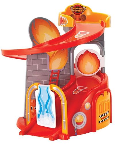 Игрален комплект BAOBAB Motor Town - Пожарна станция