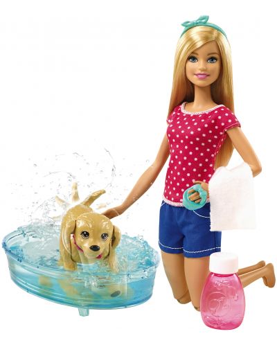 Кукла Mattel - Barbie, с куче - 1