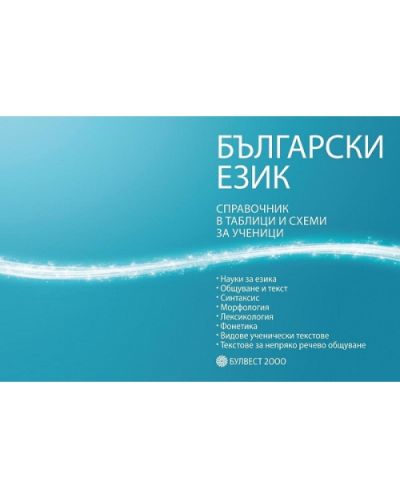 Български език - справочник в таблици и схеми за ученици