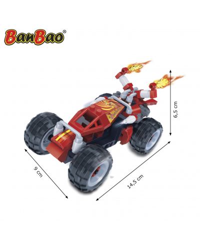 Конструктор BanBao Turbo Power - Автомобил Бустер - 2