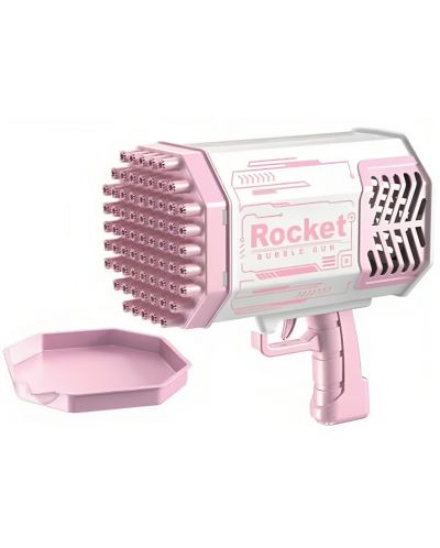 Базука с балончета Yifeng - Bubble Gun Rocket, розова - 1