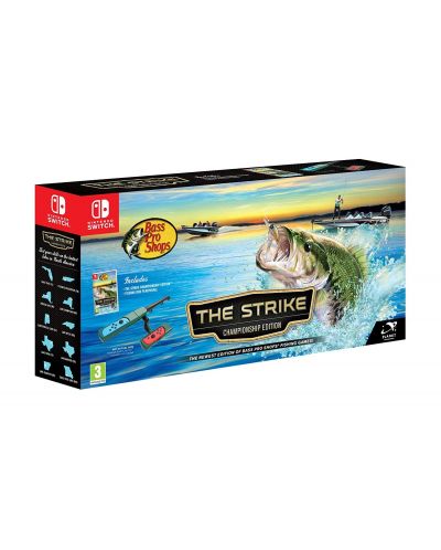Bass Pro Shops: The Strike - Championship Edition + Fishing Rod (Nintendo Switch) - 1