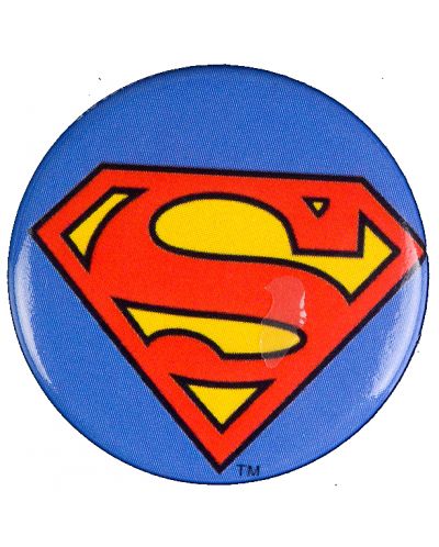 Значка Pyramid DC Comics: Superman - Logo - 1