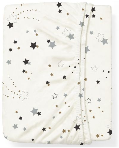 Бамбуков чаршаф с ластик Babyono - Stardust, 60 x 120 cm - 4
