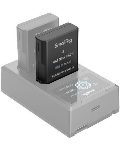 Батерия SmallRig - EN-EL14, 1050 mAh, черна - 1