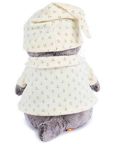 Плюшена играчка Budi Basa - Коте Басик, с пижама, 22 cm - 3