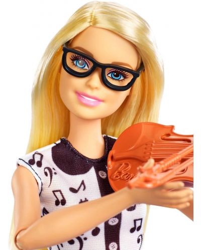 Игрален комплект Mattel Barbie - Учителка по музика - 5