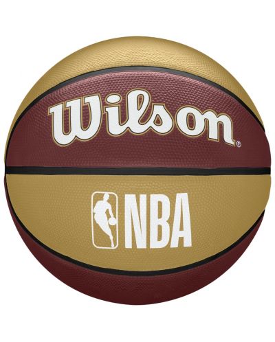 Баскетболна топка Wilson - Team Tribute Cleveland Cavs, размер 7 - 2