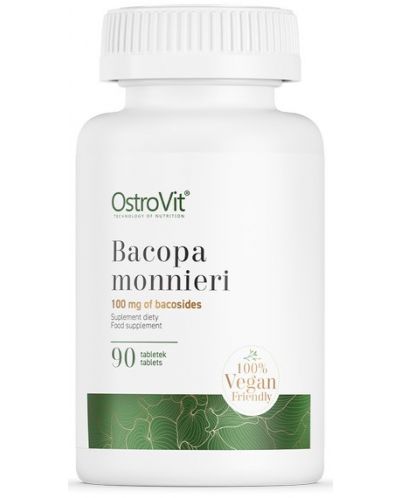 Bacopa Monnieri, 90 таблетки, OstroVit - 1