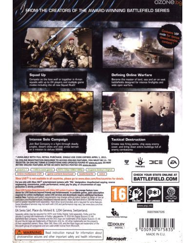 Battlefield: Bad Company 2 (Xbox 360) - 3