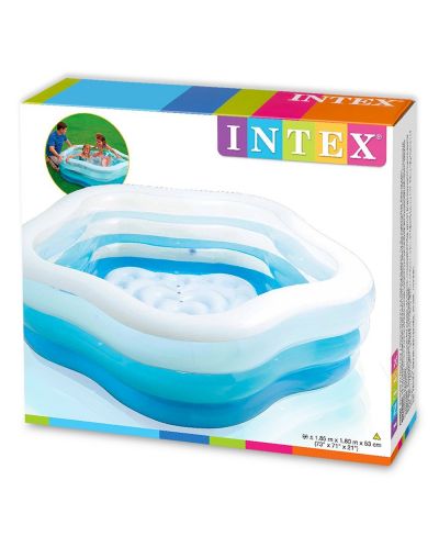 Детски надуваем басейн Intex с 4 ринга - Петоъгълник - 3