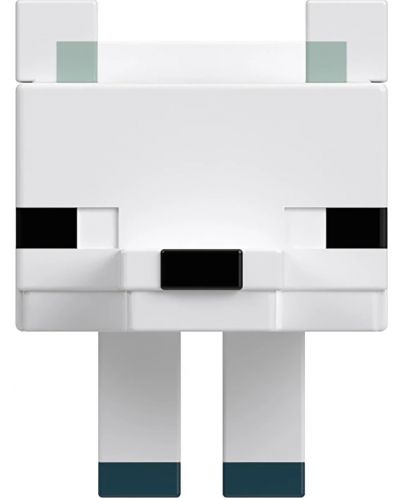 Базова фигура Minecraft - Arctic fox, 8 cm - 4