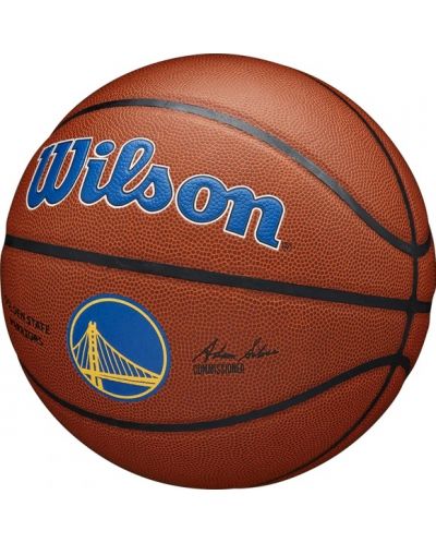 Баскетболна топка Wilson - NBA Team Alliance GS Warriors, размер 7 - 3