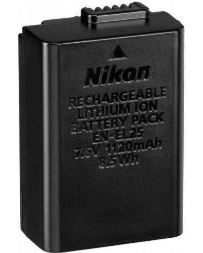 Батерия Nikon - EN-EL25, 1120 mAh, черна - 1