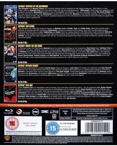 Batman - 5 Blu-Ray Animated Collection (Blu-Ray) - 3