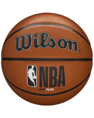 Баскетболна топка Wilson - NBA DRV Plus, размер 7, кафява - 1