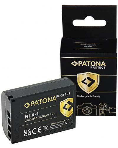 Батерия Patona - Protect, заместител на Olympus BLX-1 OM-1, черна - 1