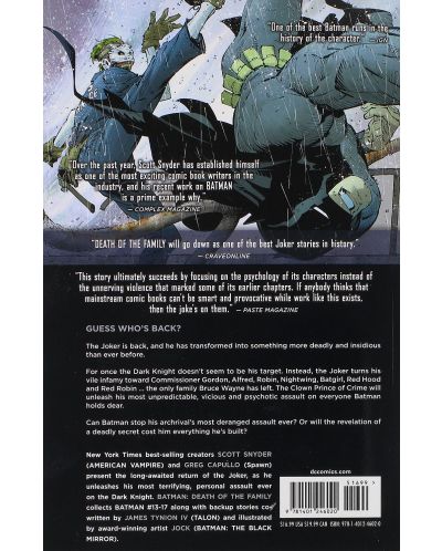 Batman Volume 3: Death of the Family (The New 52)-1 - 2