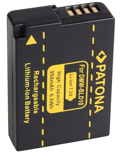 Батерия Patona - заместител на Panasonic DMW-BLD10, черна - 1