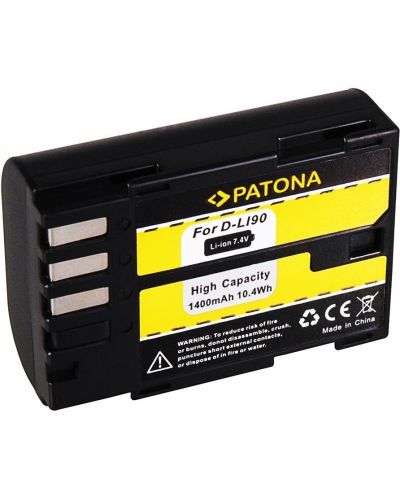 Батерия Patona - заместител на Pentax D-Li90, черна - 2