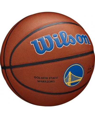 Баскетболна топка Wilson - NBA Team Alliance GS Warriors, размер 7 - 2