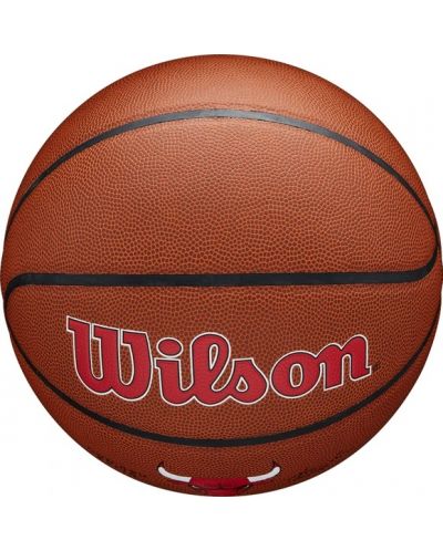 Баскетболна топка Wilson - NBA Team Alliance Chicago Bulls, размер 7 - 5