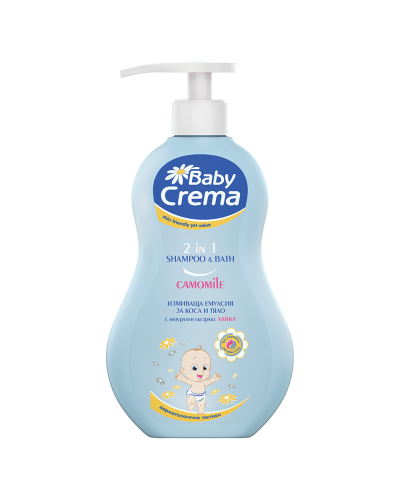 Измиващ гел Baby Crema Лайка - 400 ml